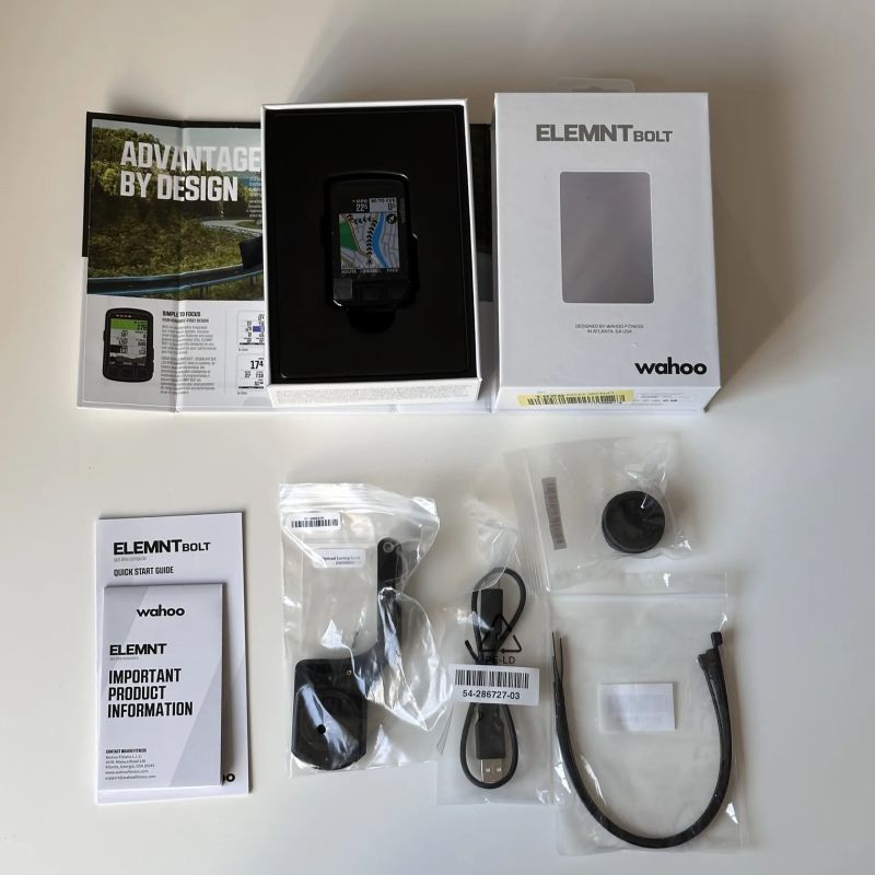 Cyklistický GPS počítač Wahoo Elemnt Bolt V2