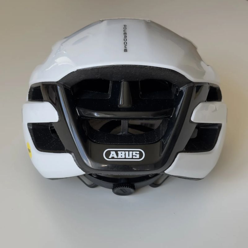 Cyklo helma Abus PowerDome MIPS Shiny White vel. L