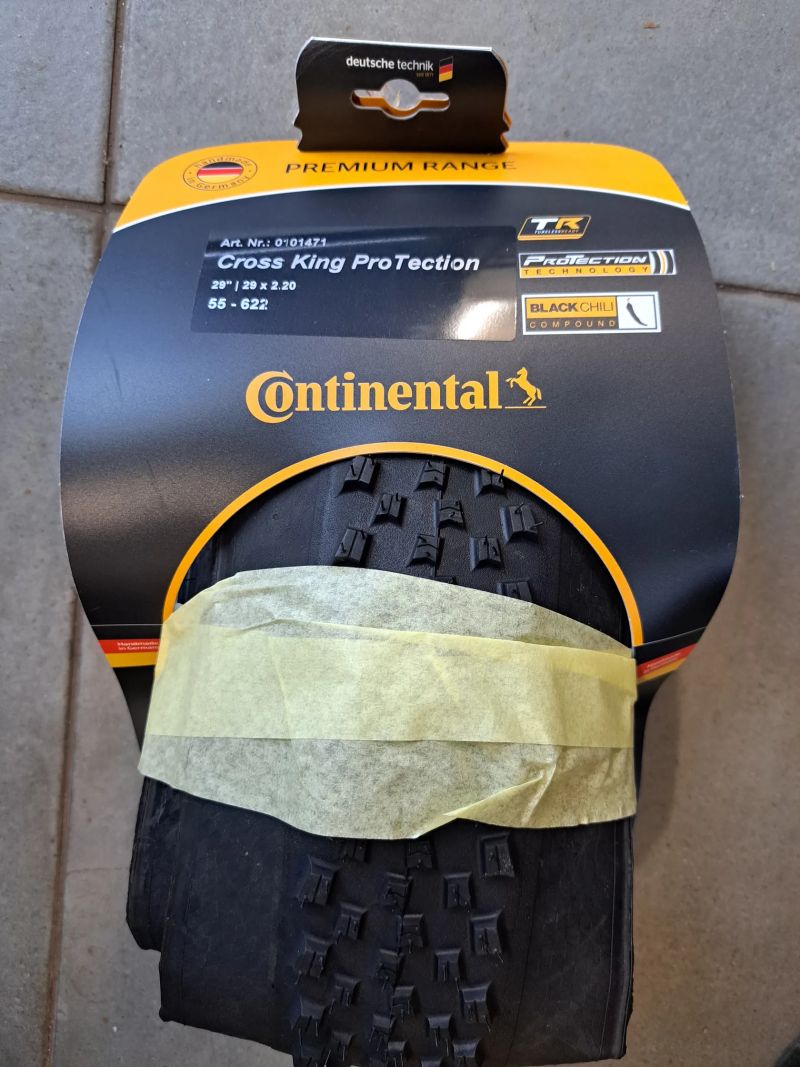 Continental Cross King Protection, 29 x 2,2 black chili