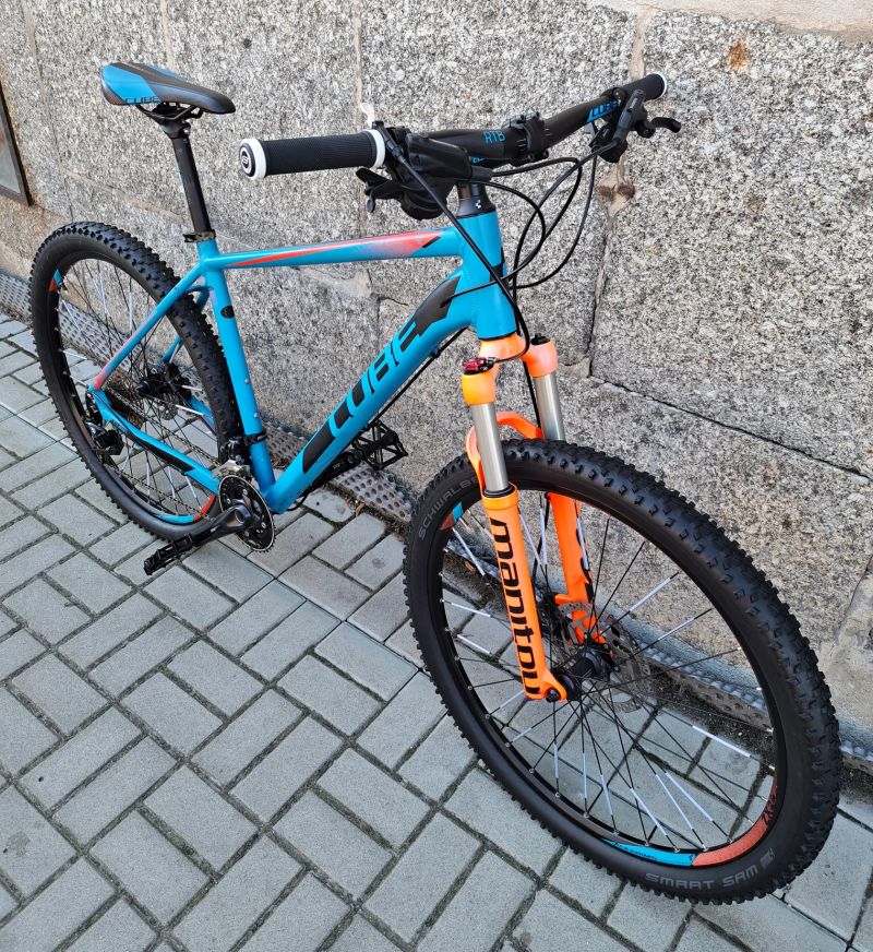 CUBE ACID 27.5" DEORE+XT 3x10/MANITOU M30 AIR RLO vel.L