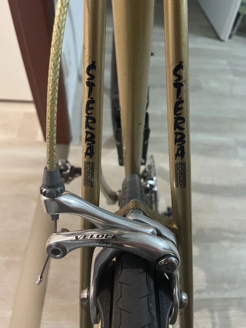 Silniční ocelové kolo Štěrba (Columbus) na sadě Campagnolo