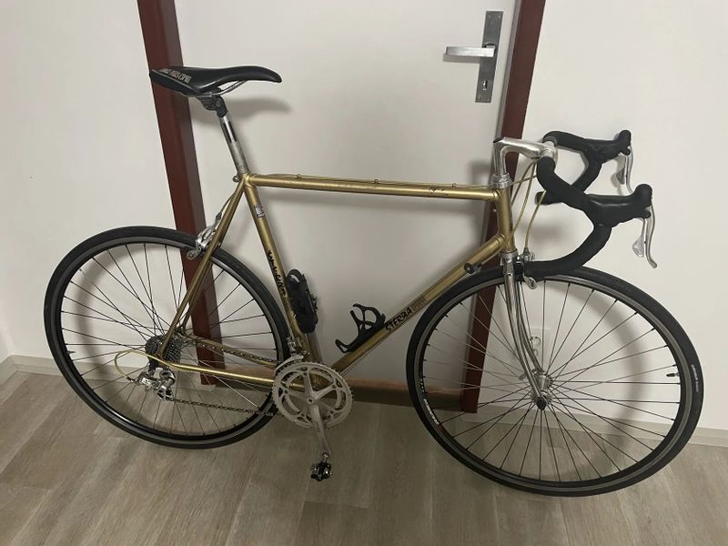 Silniční ocelové kolo Štěrba (Columbus) na sadě Campagnolo