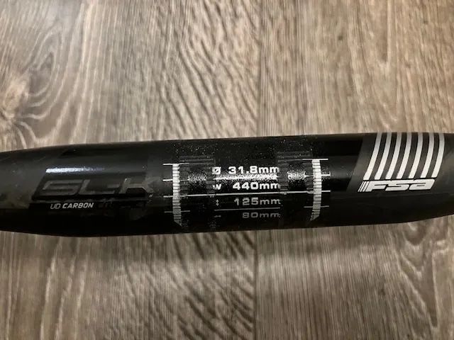 řidítka FSA SL-K Compact UD carbon 44 cm
