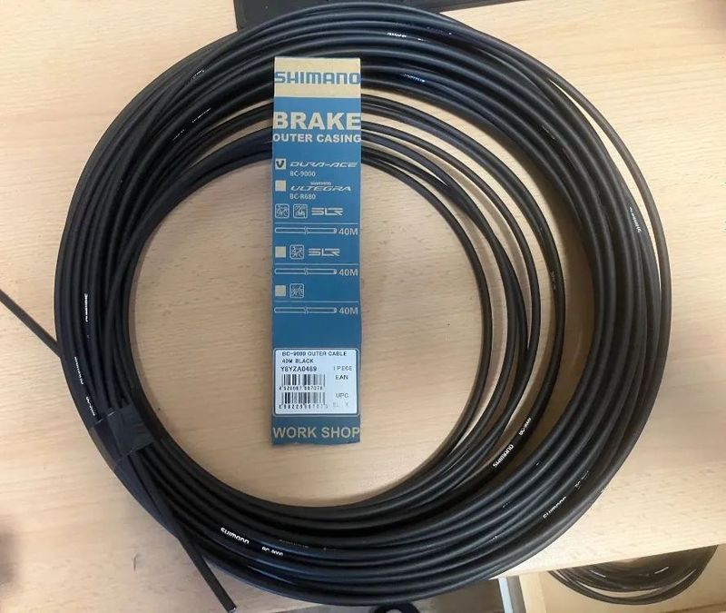 30 metrů Shimano Dura-ace BC-9000 brzdový bowden - Nejvyšší/nejlepší řada bowdenu od Shimano.