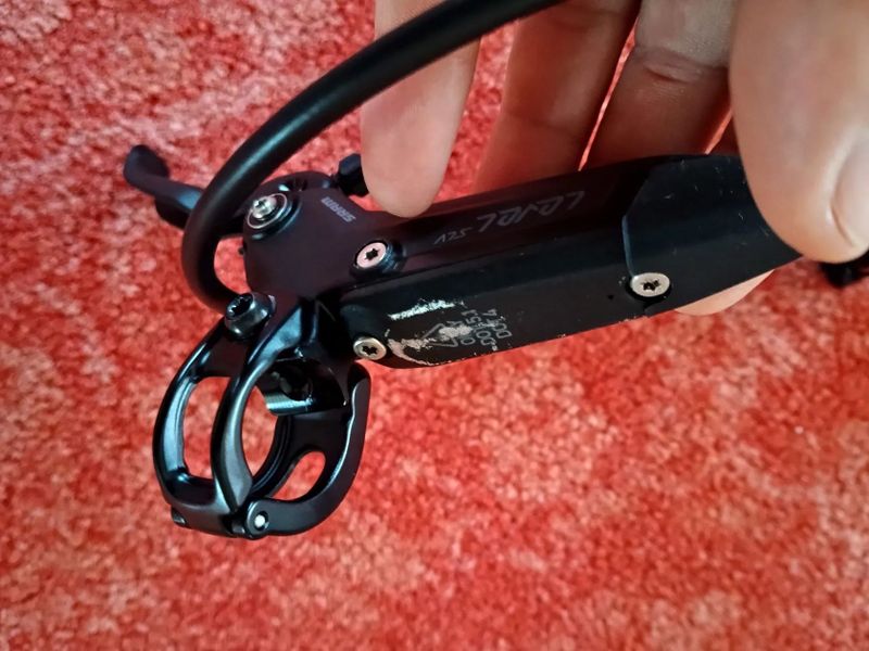 Sram Level Silver 4 pístkové, zánovní, možno s kotouči sram centerline CL 180/160 mm