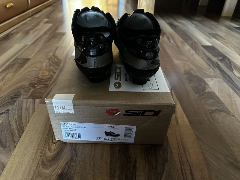 Tretry SIDI Tiger 2S, titanium-black