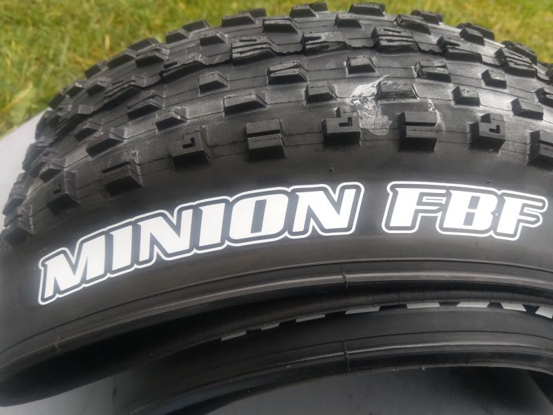 MAXXIS MINION FBF+FBR 27,5x3,80" Fatbike