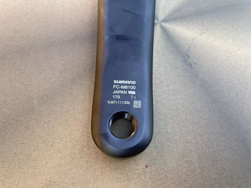 Shimano XT FC-M8100 170 mm bez převodníku
