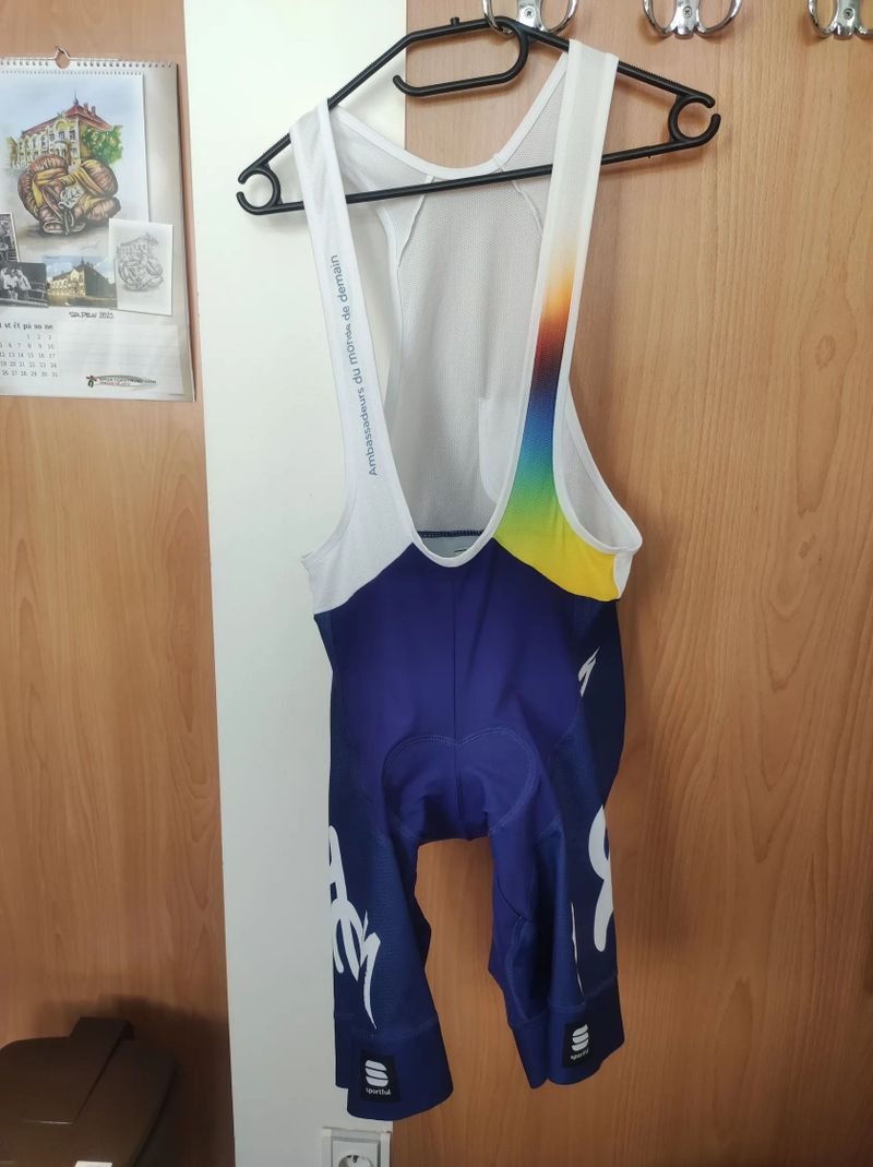 Pánský cyklo dres a kalhoty Sportful Totalenergies vel. XXL