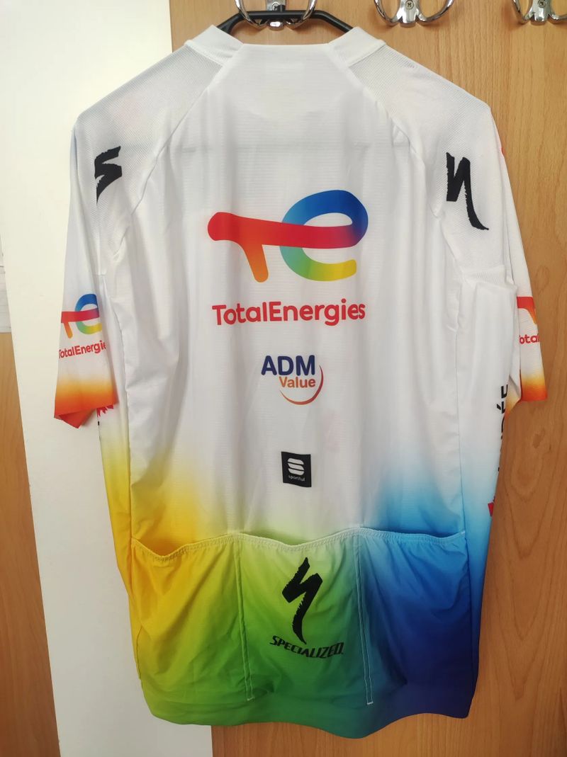 Pánský cyklo dres a kalhoty Sportful Totalenergies vel. XXL