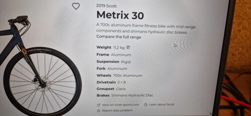 Scott Metrix 30 Disc