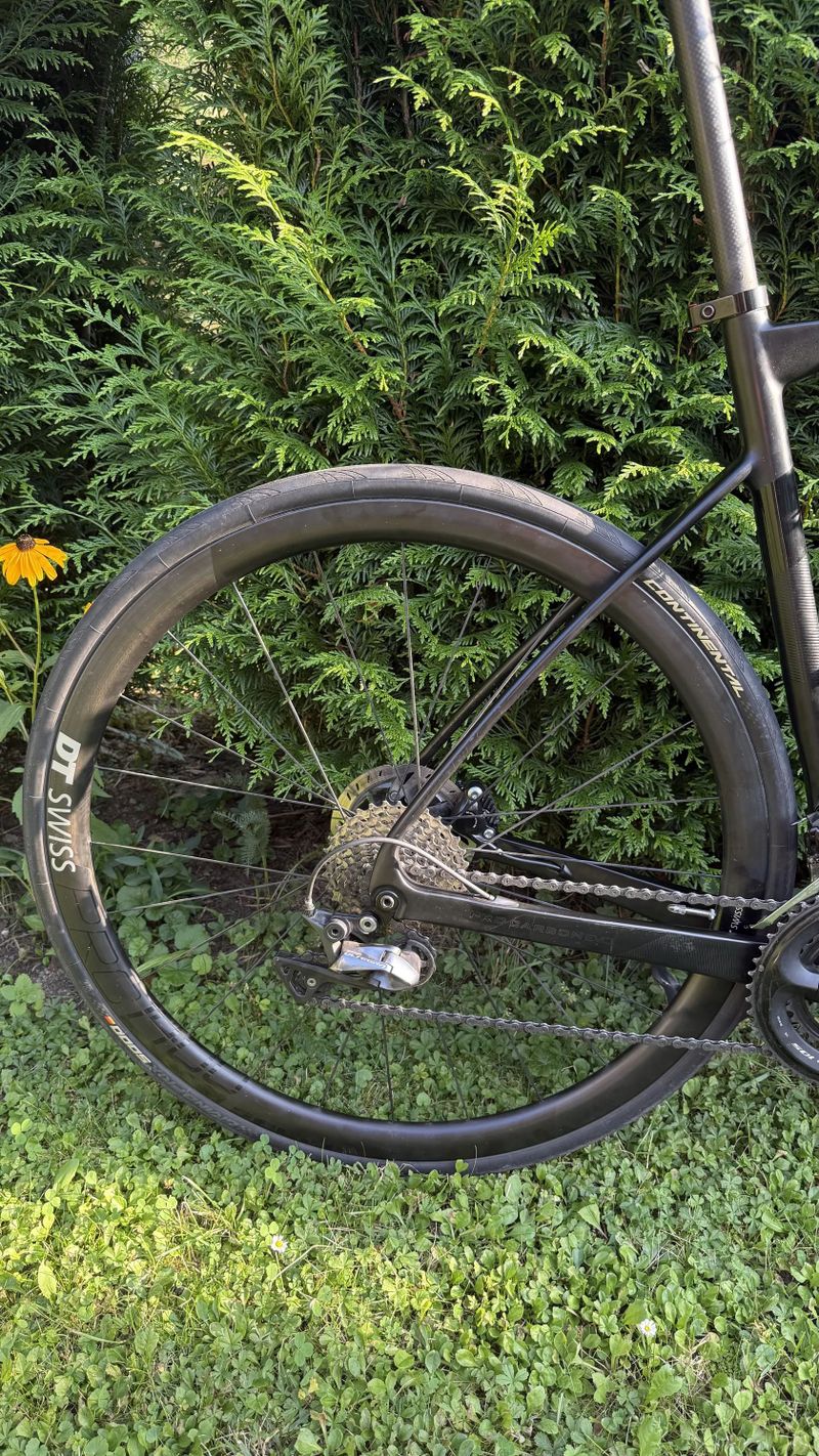 Silniční kolo Planet X – karbon, kola DT Swiss PRC 1400