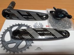 Kliky GX Eagle DUB + převodník X01 32z + řetěz X01 (+řazení zdarma)