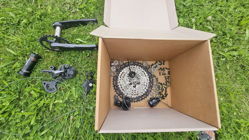 mtb mechanická sada Shimano XT 1x12 M8100