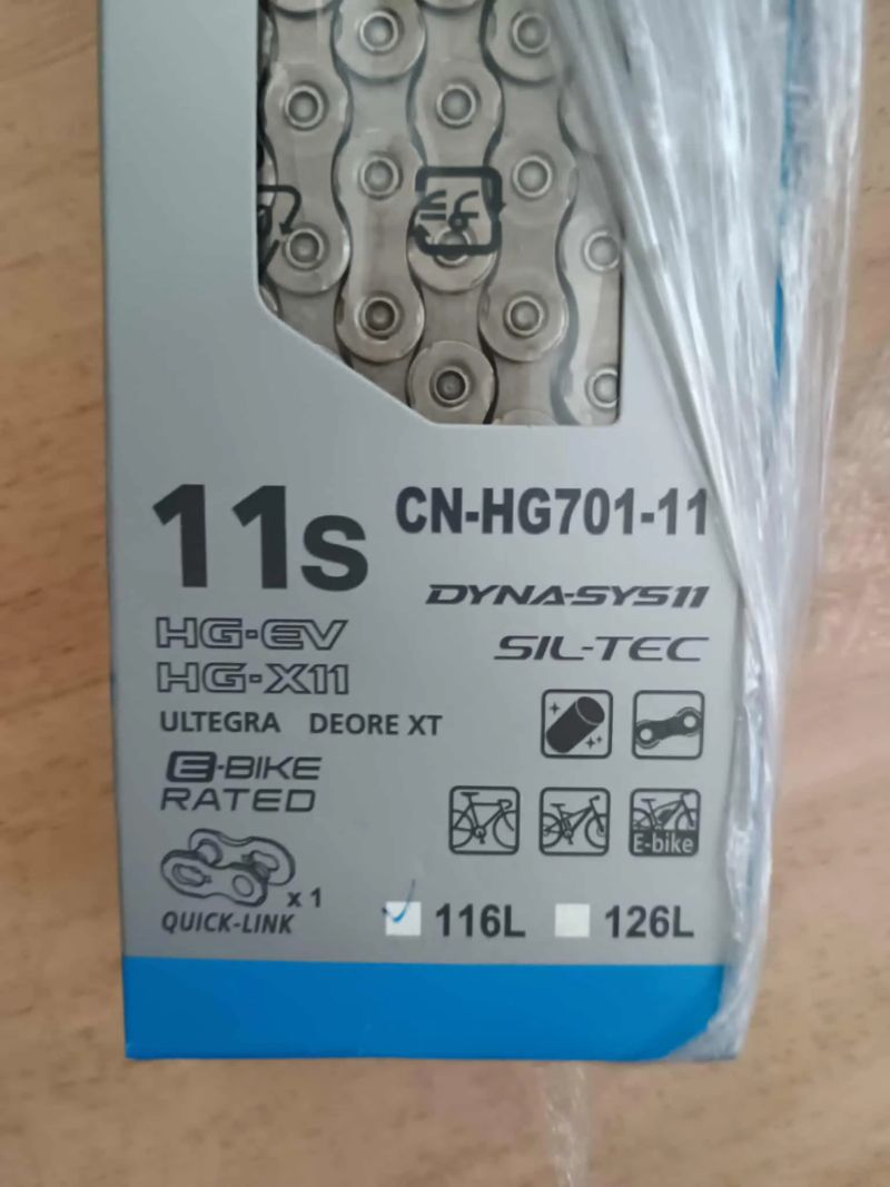 Řetěz Shimano 11s
