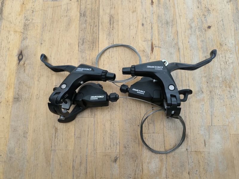 Řazení Shimano SL-M610 I-Spec (2/3x10) + brzdové páky BL-T610