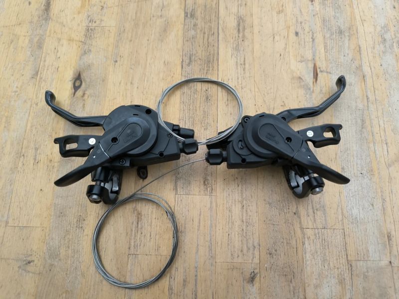 Řazení Shimano SL-M610 I-Spec (2/3x10) + brzdové páky BL-T610