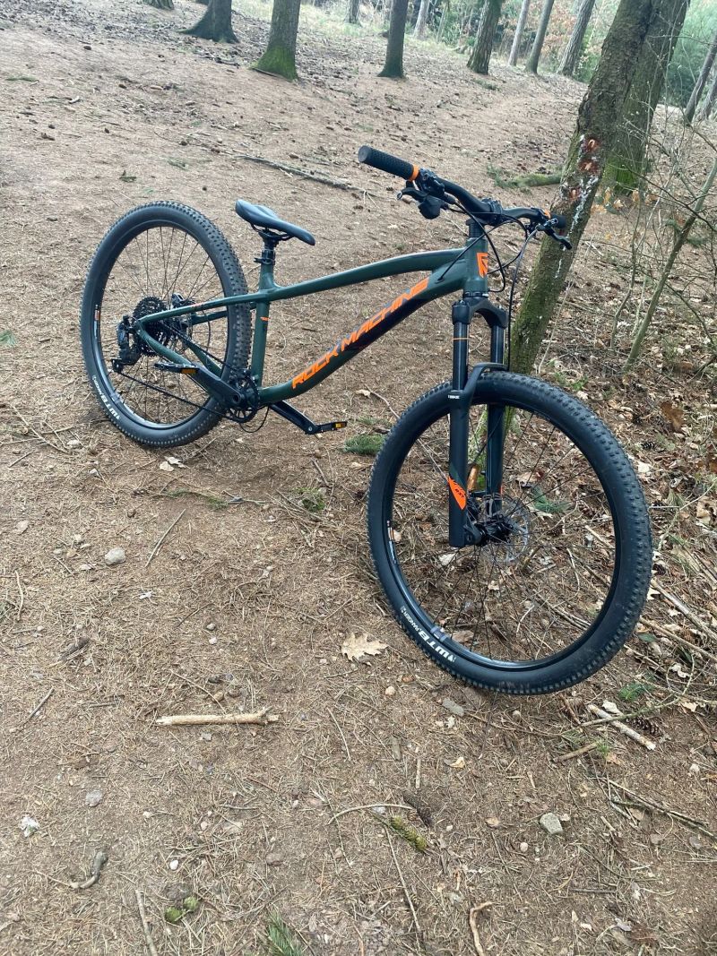 Rock machine blizz trl 40-29 vidlice rst vibe 130mm čtyřpistkove brzdy Shimano 