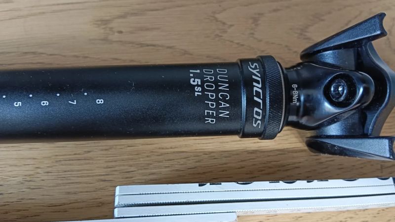 Teleskopická sedlovka 31,6 FOX SYNCROS BikeYoke