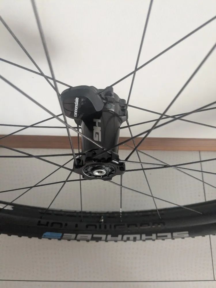 Cannondale HollowGram 25, Superlight Hi-Impact Carbon, 28h, 25mm IW, tubeless ready (přední)
