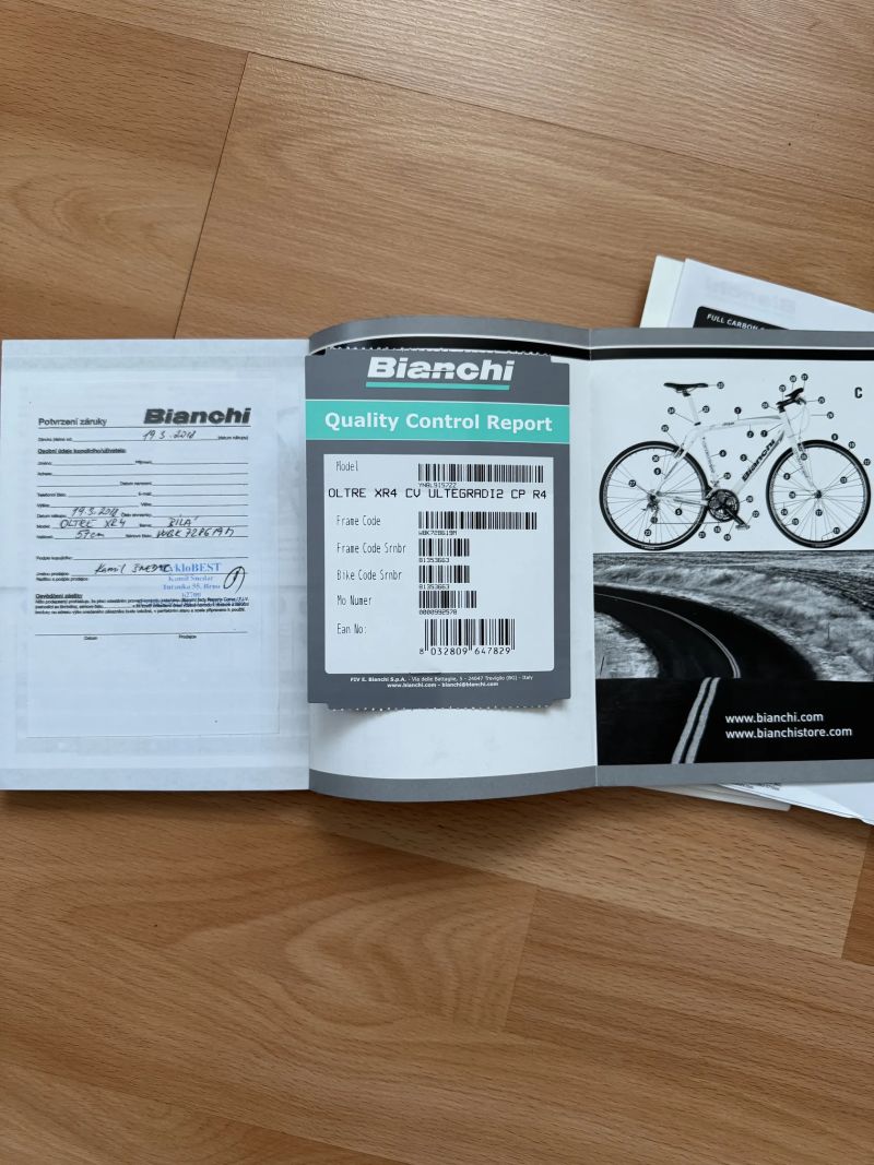 Bianchi Oltre XR4, vel. 57 