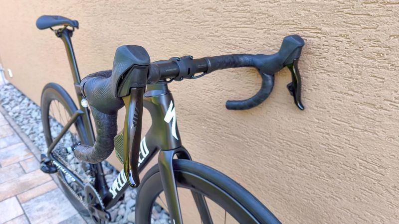 Specialized Tarmac SL7 Expert Rival eTAP AXS 2x12 Roval Rapide CL II Power Meter Quarq vel. 54