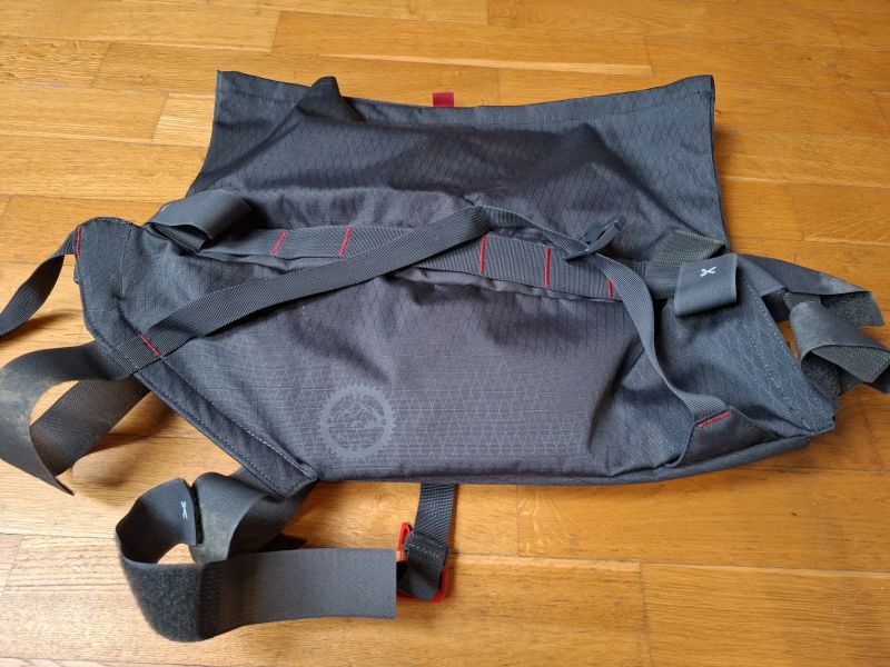 Bikepacking brašna Acepac roll frame bag L + drybag - 1x použito