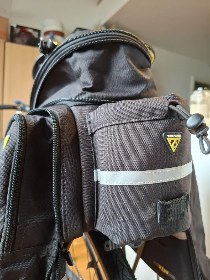 Rozkládací brašna na nosič Topeak MTX, zánovní