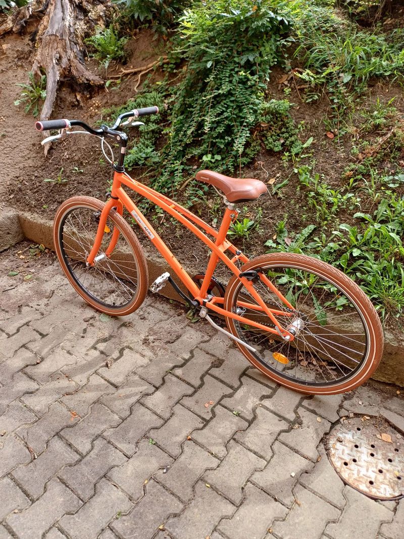 Krásné městské kolo, najeto 50km 