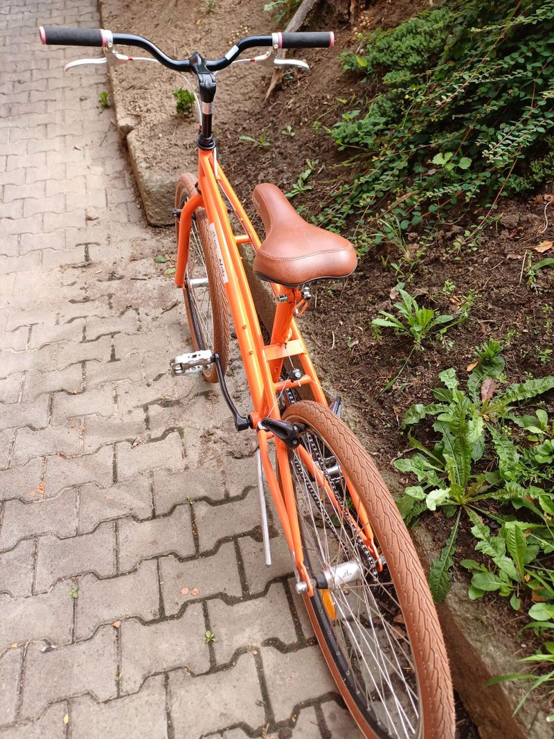 Krásné městské kolo, najeto 50km 
