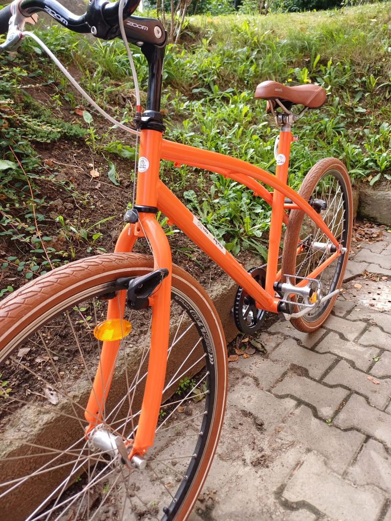 Krásné městské kolo, najeto 50km 