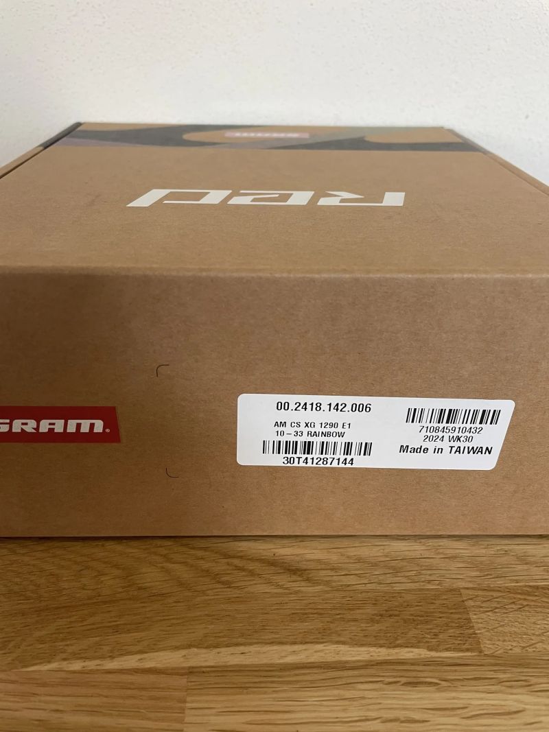 Kazeta SRAM XG-1290 E1 Rainbow 12 rychl., 10-33z