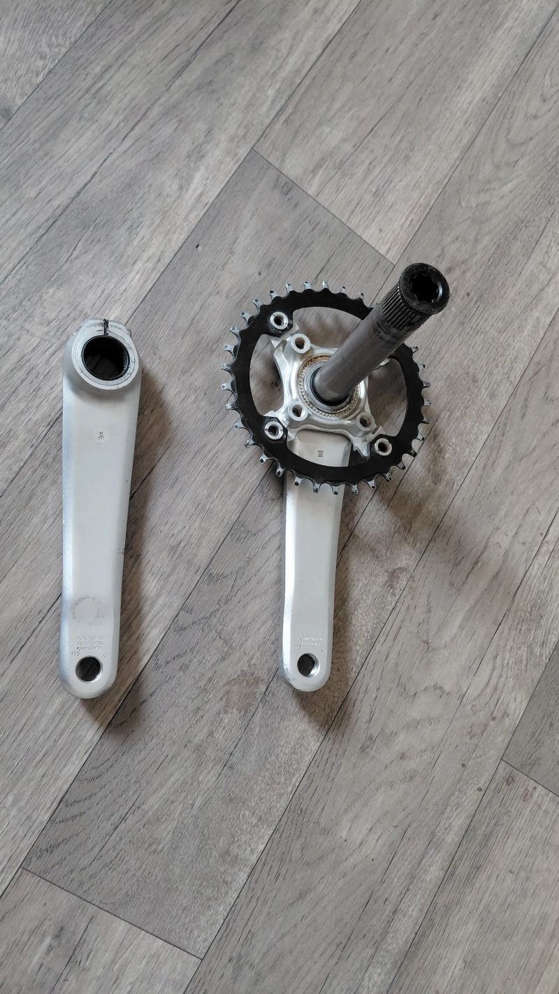 Prodám kliky Shimano XT