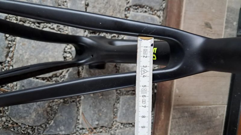 silniční karbonový rám Cube Attain SL DISC vel.50cm