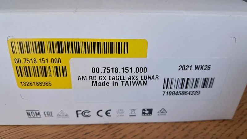 RAM GX EAGLE AXS 12s