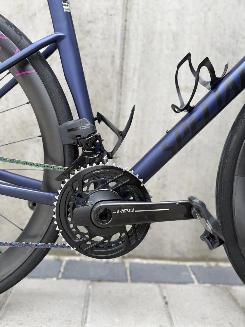 Specialized Tarmac SL8 Custom, MCFK kola, dual wattmetr, rainbow, váha 6,99 Kg, vel. 54