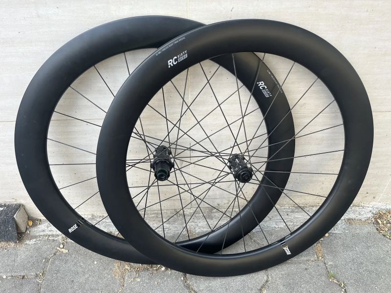 Zapletena kola Rose RC Sixty disk, ořech Shimano, 100/142x12, centerlock