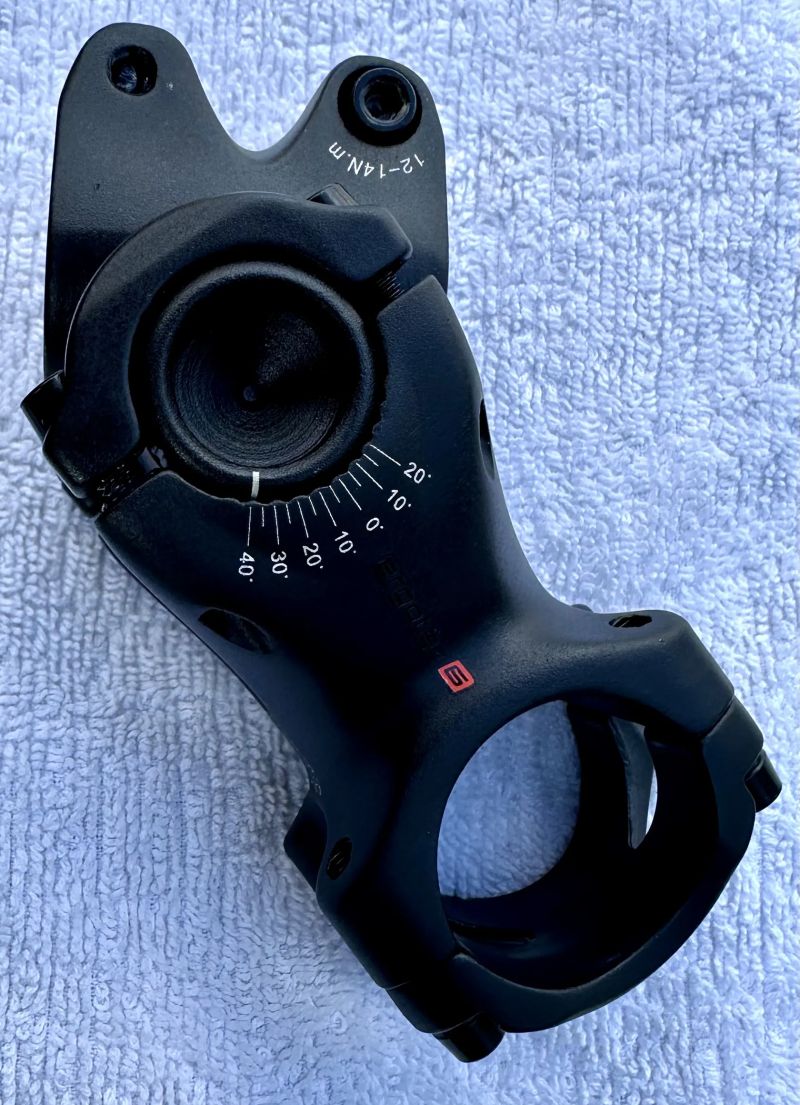 Představec pro řídítka 35mm, nastavitelný - ERGOTEC SWELL-RE 35,0 / 80mm / -20°-+40° / SL6, AHEAD