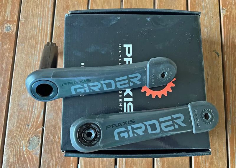 MTB karbonové kliky Praxis Works Girder 170 mm
