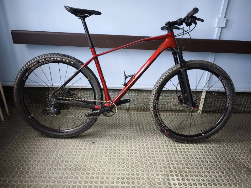 Mondraker Chrono Carbon R 29, cherry red, size XL 