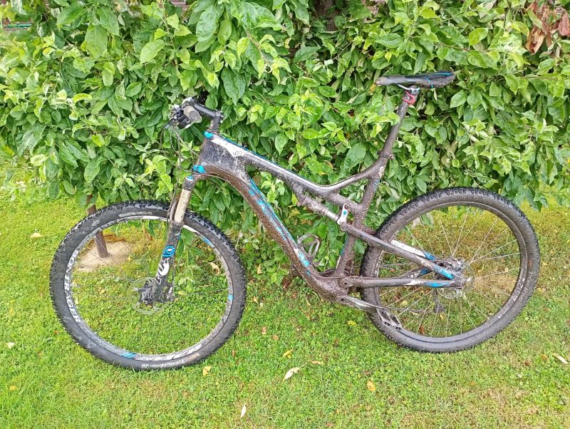 Trek spuperfly 100 prasklý rám 
