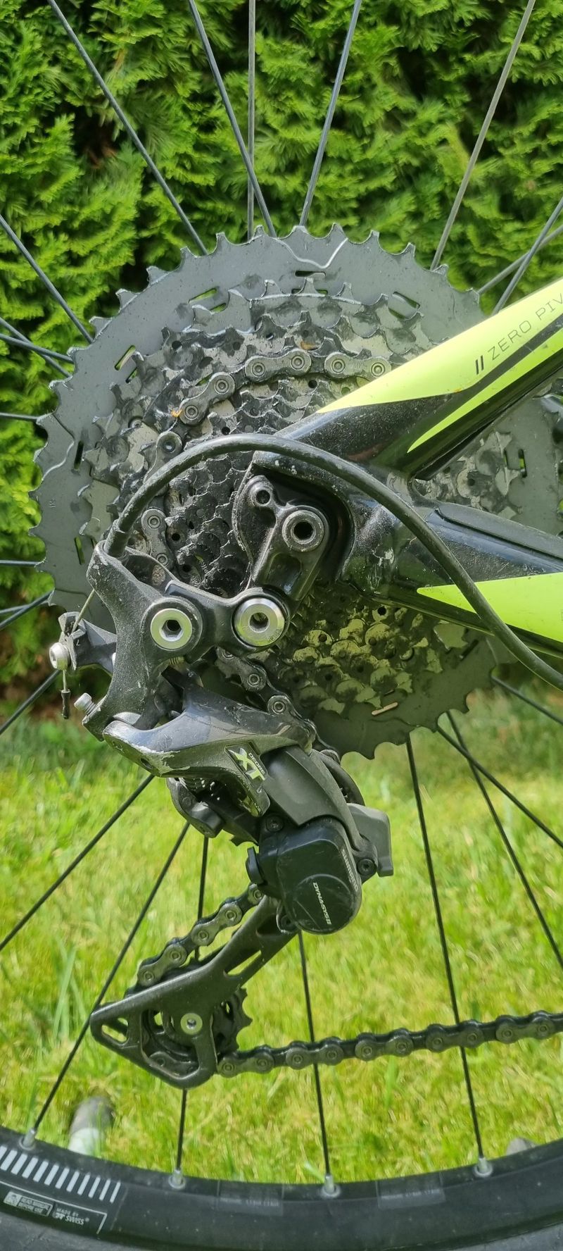 Cannondale Si 5, celodpruzene, Lefty