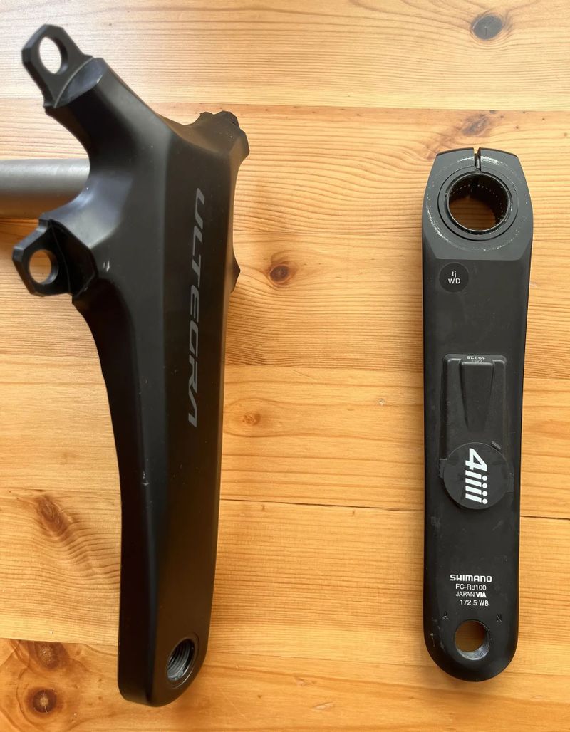Silniční kliky Shimano Ultegra s powermetrem