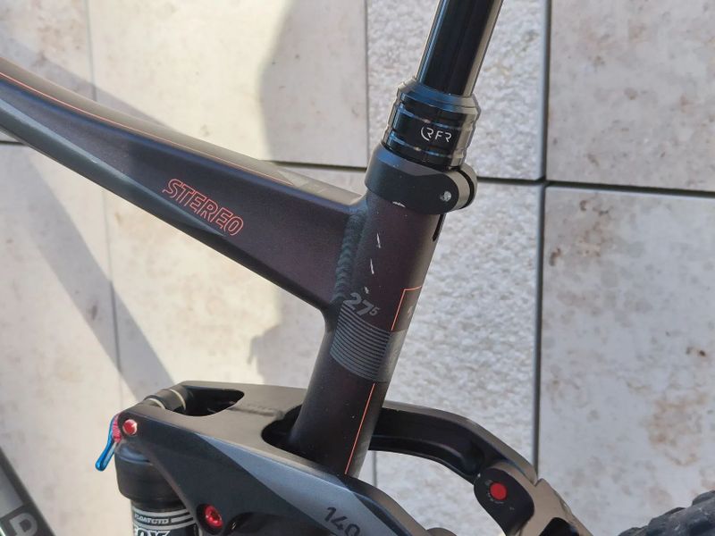 Cube Stereo 140 HPA 27,5 vel. L roku 2015
