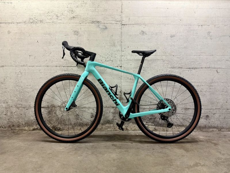 BIANCHI ARCADEX COMP GRX 610/822 DISC CELESTE 1X12 2025 