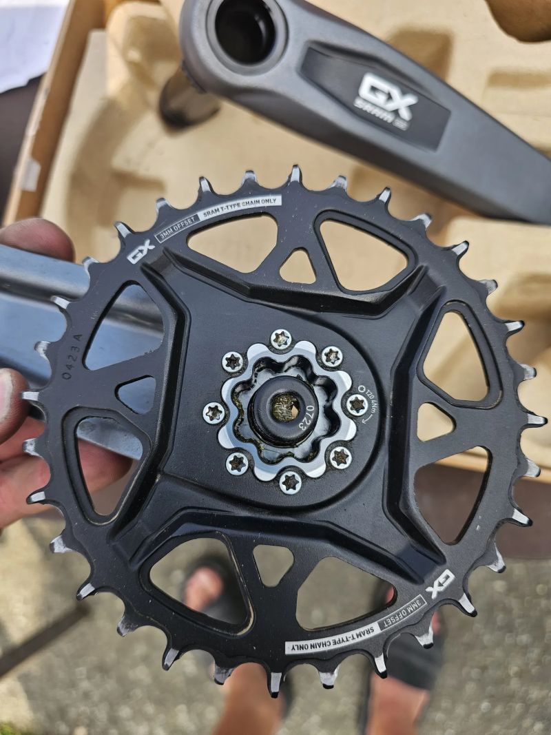 Prodám kliky SRAM GX TR s převodníkem 32z 