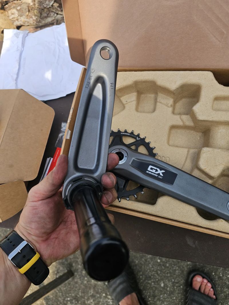 Prodám kliky SRAM GX TR s převodníkem 32z 