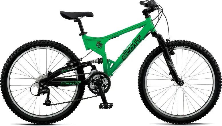 Scott Nitrous 24" junior celoodpružené, nová vidlice i pláště 