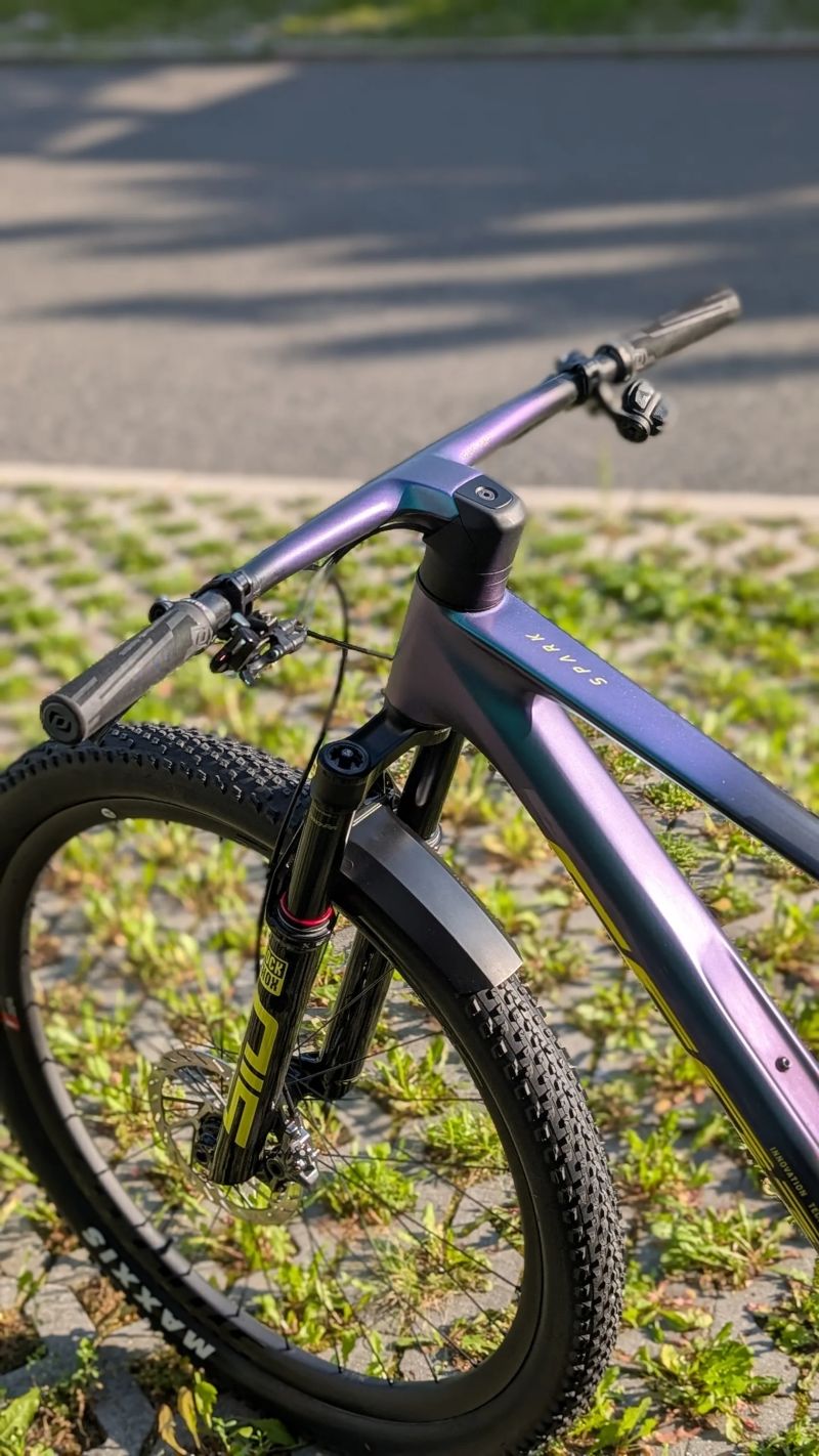 Scott Spark RC World Cup T-Type AXS Power meter (nové komponenty)