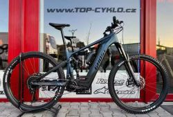 🔥🔥 SLEVA 72.000 Kč -41%🔥🔥 GHOST E-Riot AM CF/AL 160/160 Advanced B750 Blue/Black - XL